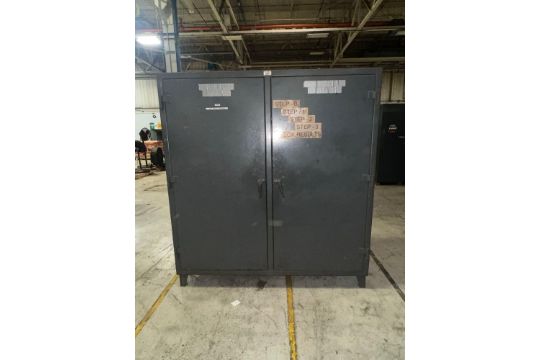 Strong Hold 2 Door 4 Shelf Storage Cabinet…