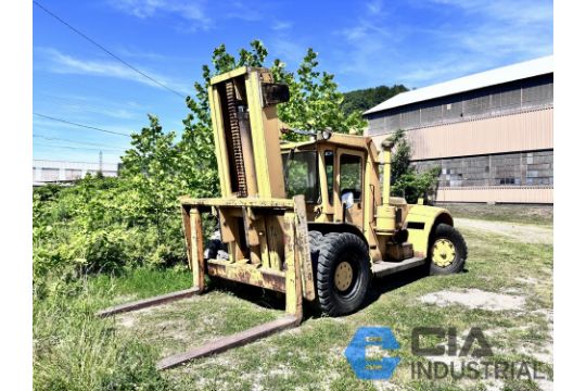 40,000 LB CAPACITY HYSTER MODEL H400 DIESEL…