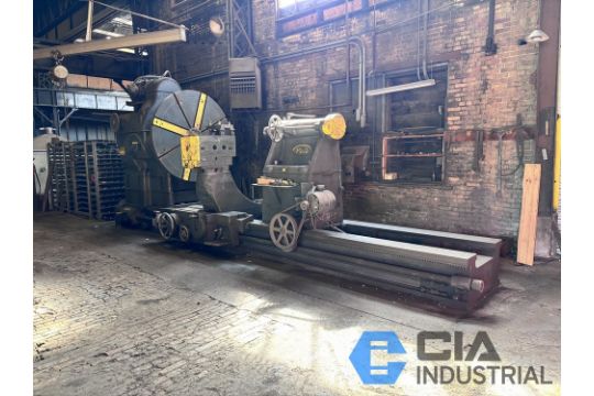 106' X 17' NILES / POND HD LATHE; S/N 80571,…