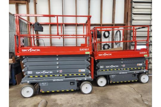 2024 Skyjack SJ4740F, 770 Lb. Capacity, S/N A103008048…