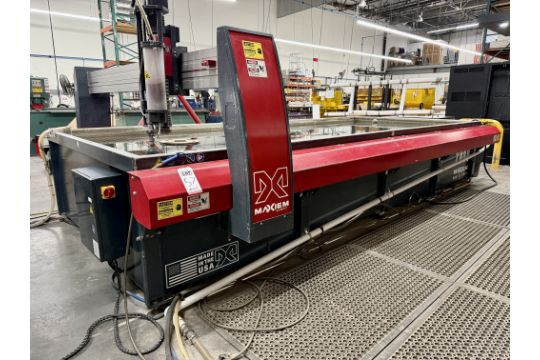 SIGN & DISPLAY MFG: 2022 OMAX MAXIEM M2040 ABRASIVE…
