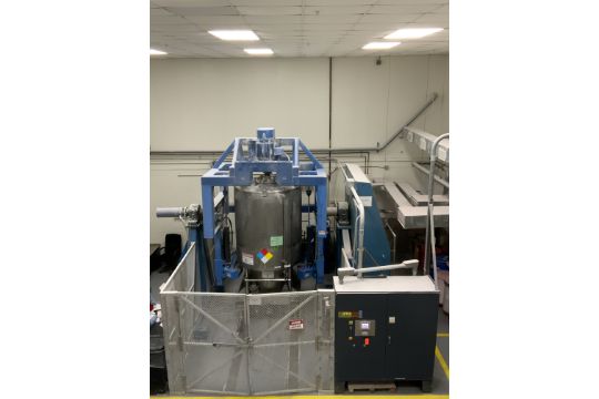 Huge 150 cuft Lightnin Mixer Tumbler W/ Auger