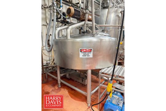 Breddo 300 Gallon S/S Likwifier, Model: LORWWSSD, S/N:…