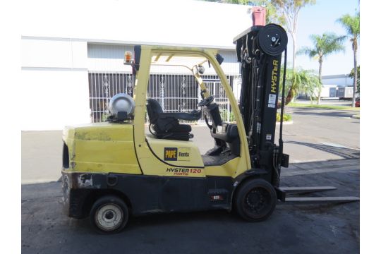 Hyster S120FT 12,000 Lb LPG Forklift s/n…