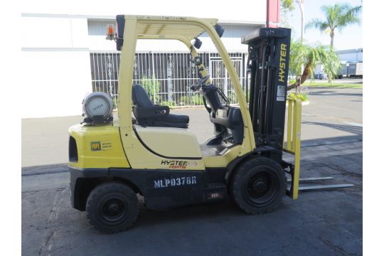 Hyster H50FT 5000 Lb LPG Forklift s/n P177V06750P…