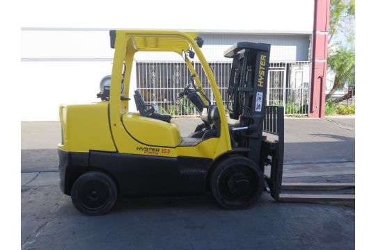 Hyster S155FT 15500 Lb LPG Forklift s/n E024V01840G…