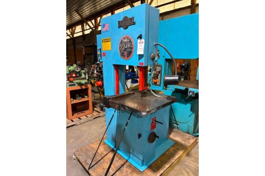 DoAll 2013-V 20' Vertical Band Saw w/ Welder