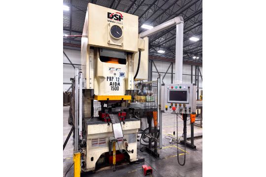 2021 AIDA DSF-C1-1500A 165 Ton Servo Gap Frame Press,…