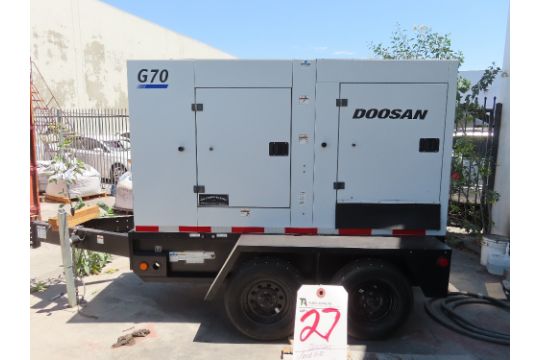 Doosan mod. G70, Diesel Generator