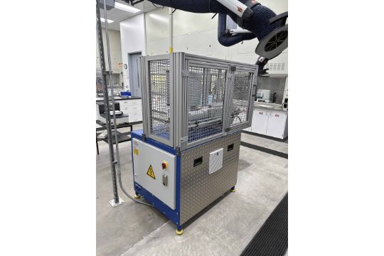 HYDRAULIC PISTON EXTRUDER, LOOMIS MDL. 232-16DT60X350CL/LH,…