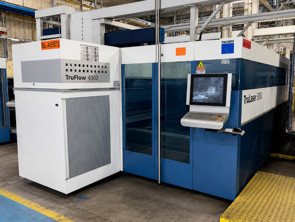 8/27/26 (7) Trumpf TruLaser 3030 Lasers