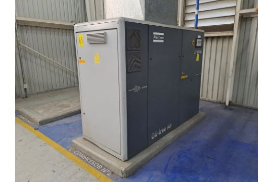 ATLAS COPCO Screw-Type Air Compressor, Model…