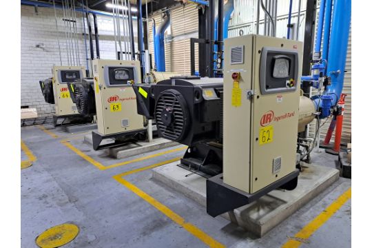 INGERSOLL RAND Rotary Compressor, Model C70018M3,…