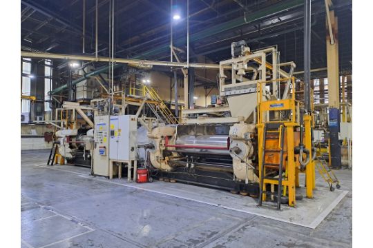 ADAMSON UNITED Industrial double rubber processing…