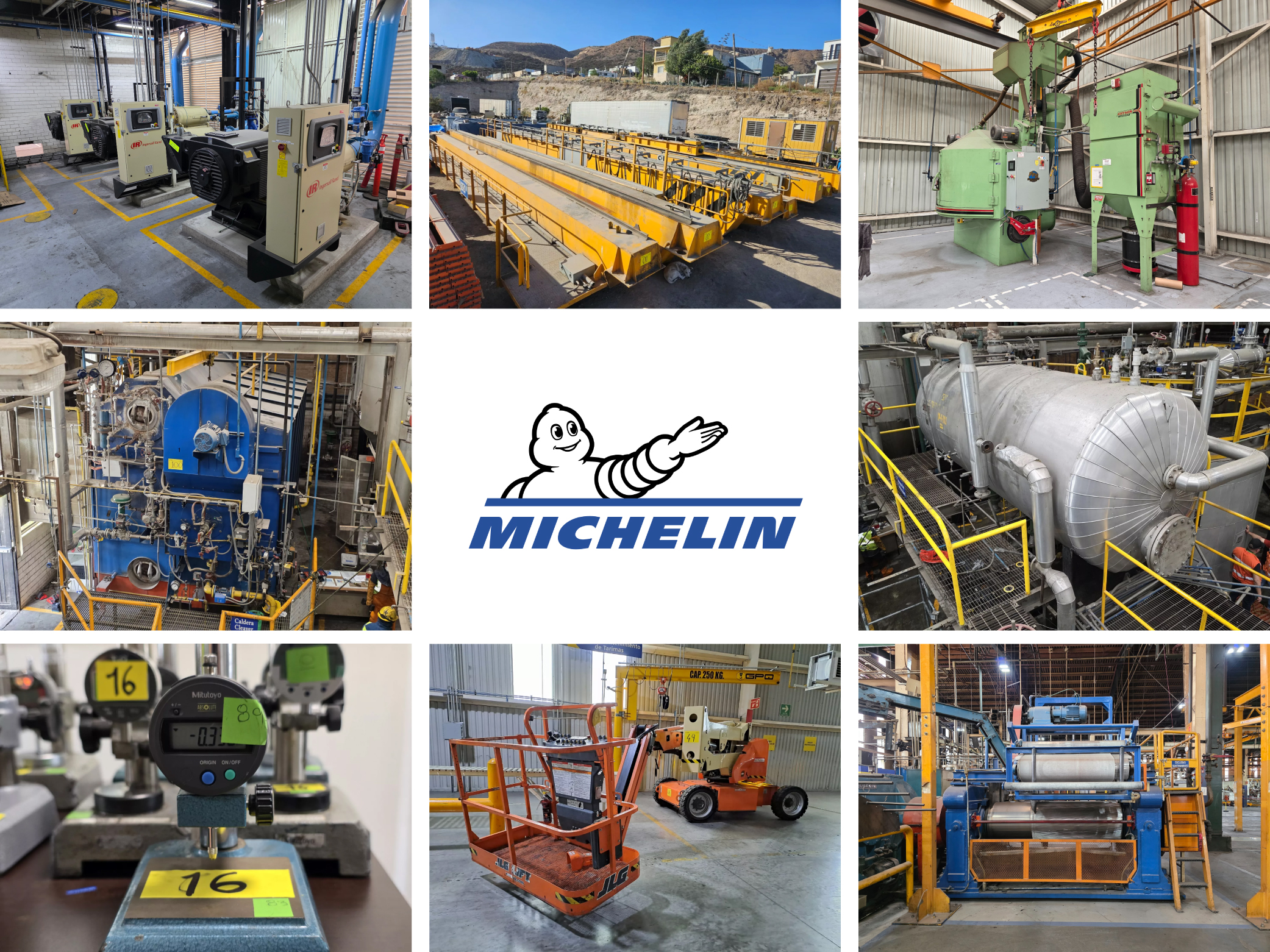 Michelin Tire Manufacturing Equipment Auction