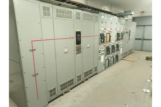 Lot of 2 Siemens dry type distribution transformers…