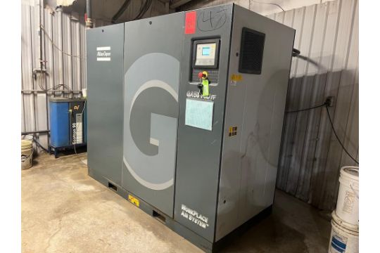 2018 ATLAS COPCO GA55VSDFF 75 HP ROTARY SCREW AIR COMPRESSOR,…