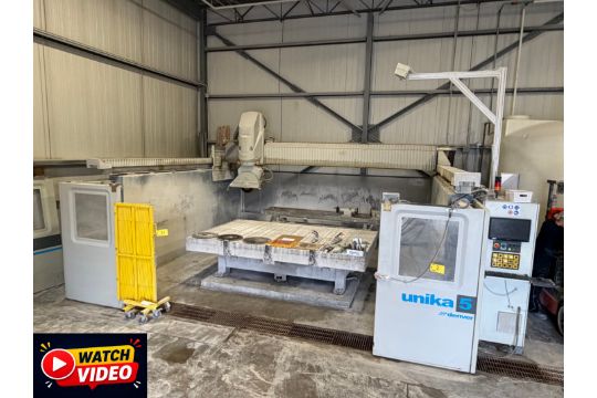 2011 DENVER UNIKA 5 CNC 5-AXIS BRIDGE SAW, S/N 2230911…