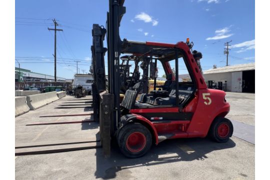 Linde H80D 17,500lb Diesel Forklift, 2-stage,…