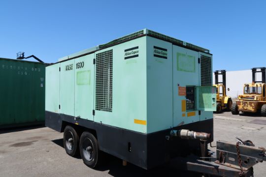 1998 Atlas Copco XASE1600 Portable Diesel Air…