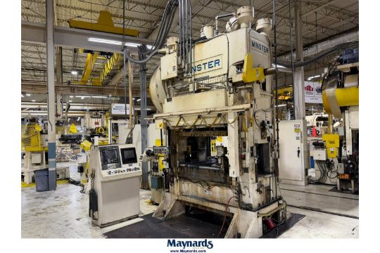 150-Ton Minster P2 Geared 'Piece-Maker' Straight…