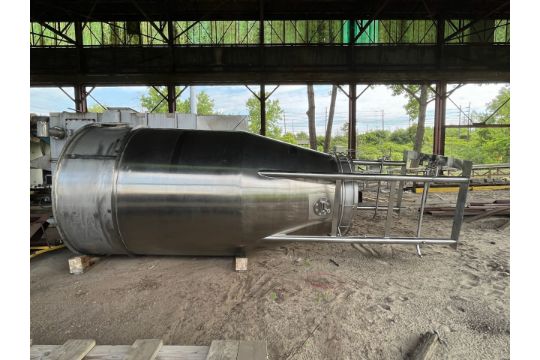 Fluid Air Fluid Bed Dryer, Model 0500, S/S