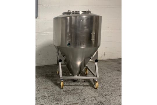 1,400 Liter LB Bohle Bin, S/S