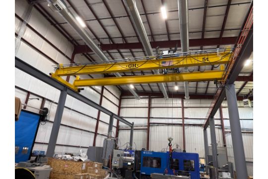 CH Cranes 5 Ton Freestanding Overhead Crane, New in…