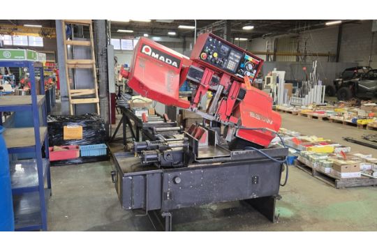 Amada Model HFA250 CNC Horizontal Bandsaw, S/N: 25060005…