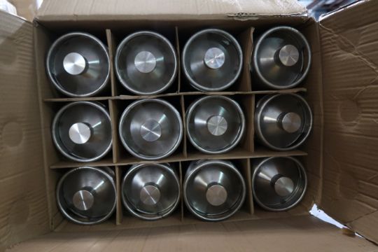Mancan Mini Keg Growler Stainless Steel 128 oz,…