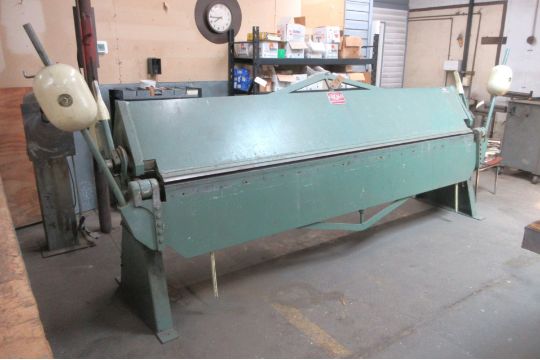 10' x 14ga. Chicago Dreis & Krump Mdl. SB1014…