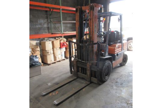 5100lb. Toyota Mdl. 02-5FG30 Propane Forklift…