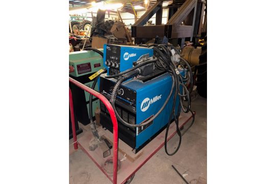 WELDING MACHINE, MILLER DELTAWELD, S/N LF480327C,…