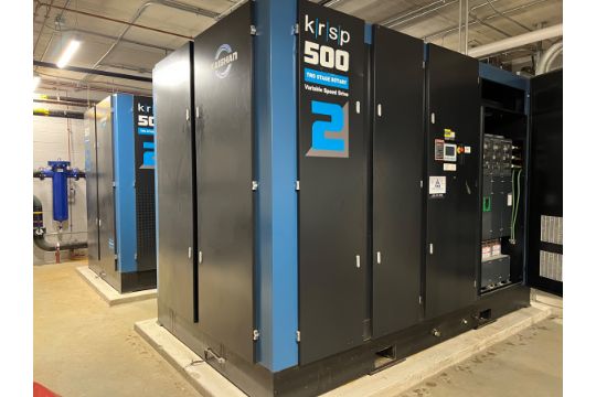 2022 Kaishan (2) 500HP KRSP2-500VSD Air Compressor…