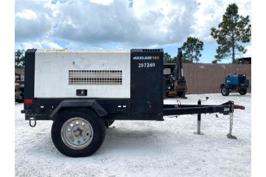 2018 ALLMAND MAXIAIR 185 COMPRESSOR MODEL MA185-6E1;…