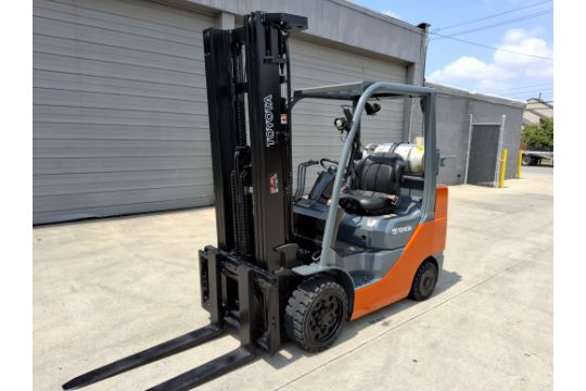 2016 Toyota Model: 8FGCU30 6,000lb Capacity…