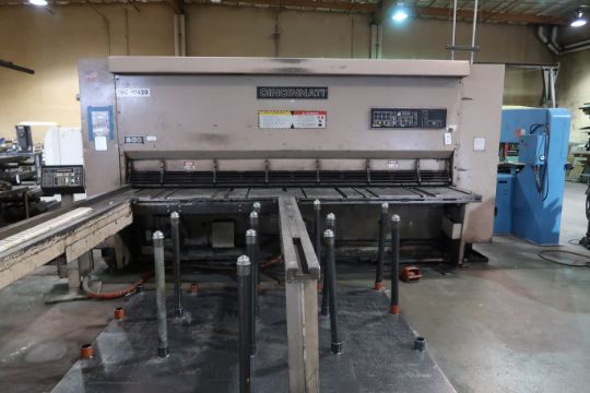Cincinnati 500 Hydraulic Shear, 12 X ½” Capacity,…
