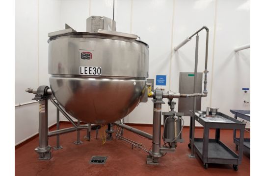 Lee 500 Gallon Jacketed Dual Motion Kettle