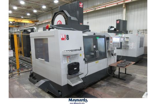 2022 Haas VR-8 5-Axis CNC Vertical Machining…