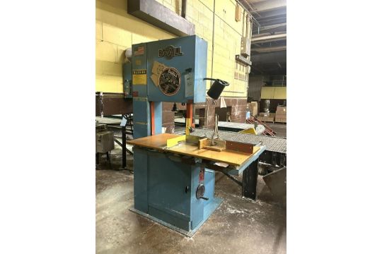 DoALL Vertical Contour Bandsaw, 154' Saw…
