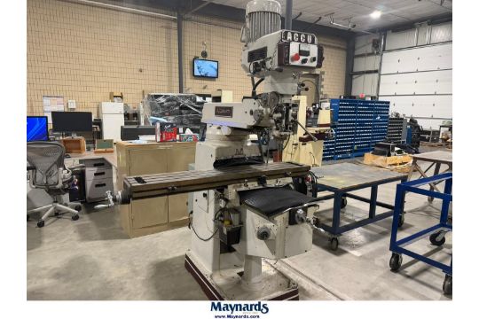 Accur AJS vertical milling machine