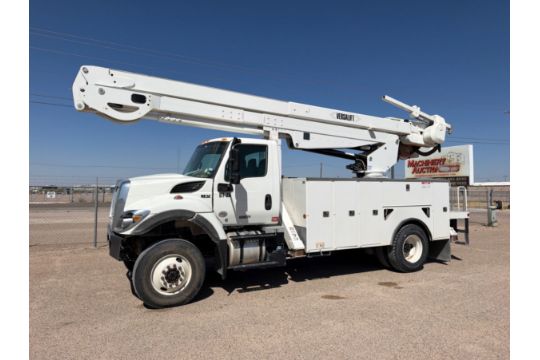 2023 INTERNATIONAL HV507 BUCKET TRUCK