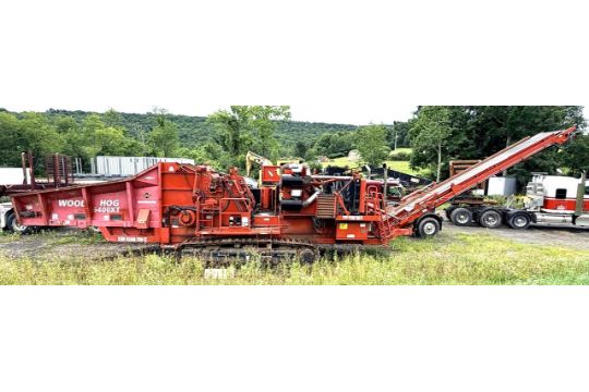 2018 MORBARK 6400X WOOD HOG HORIZONTAL TRACK GRINDER