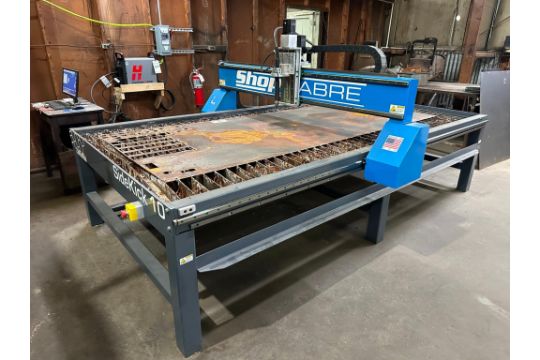 2025 SHOPSABRE SIDEKICK 10 5' X 10' CNC PLASMA CUTTING…