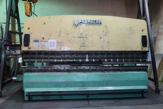 Promecam RG-204 14’ 200 Ton Hydraulic Press Brake,…