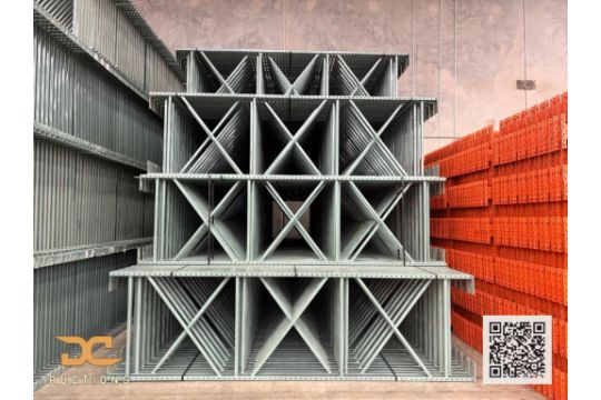 (30) Upright Frame - 42' x 144' - Teardrop