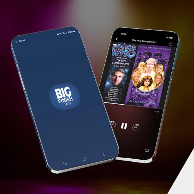 The Big Finish audiobook player