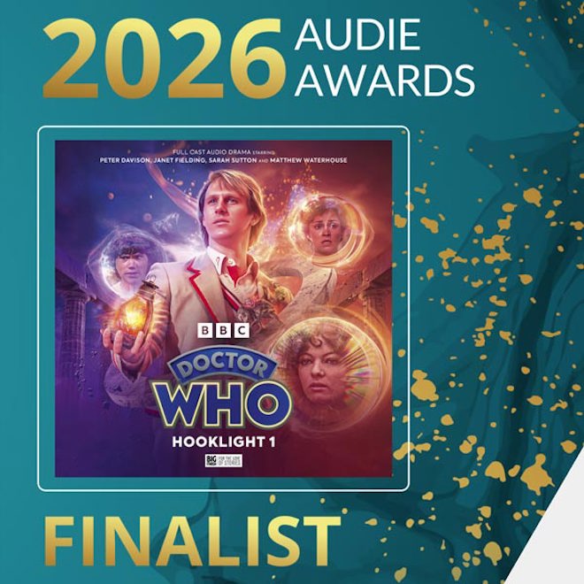 2026 Audie Awards Finalist: Doctor Who: Hooklight