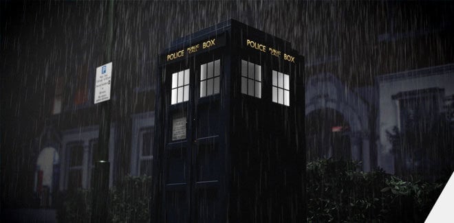 Screencap of the video promo for The Tenth Doctor Adventures