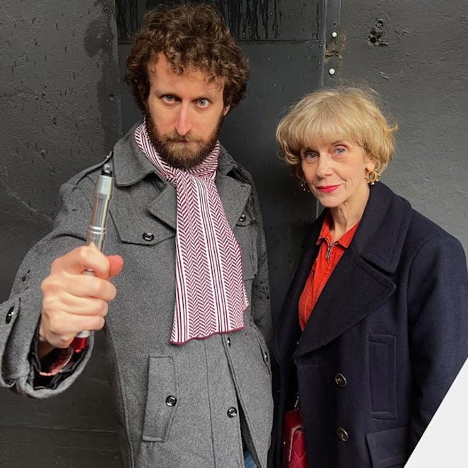 Jonathon Carley and Siobhan Redmond